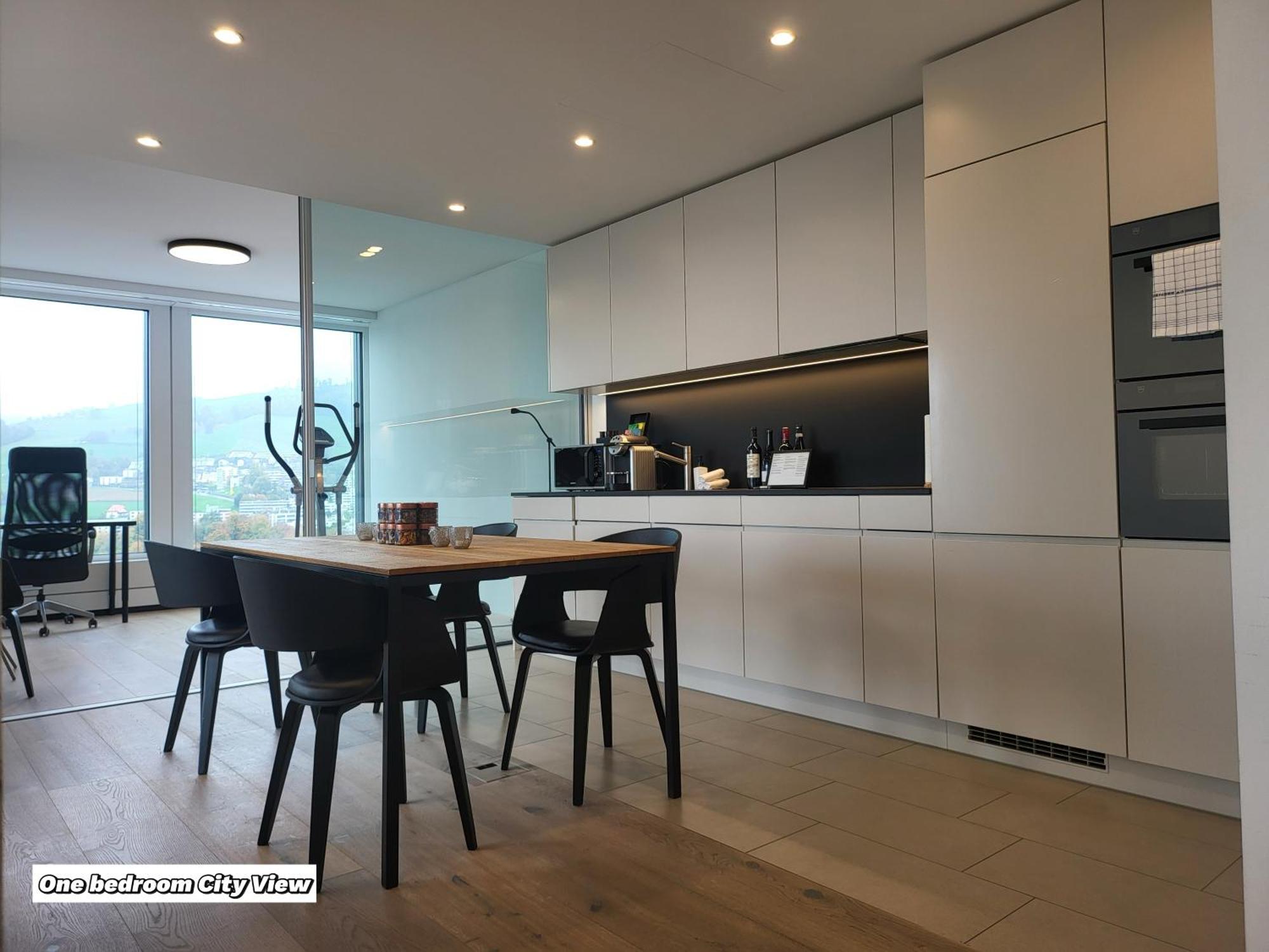 Park Tower City View Apartments Zug Dış mekan fotoğraf